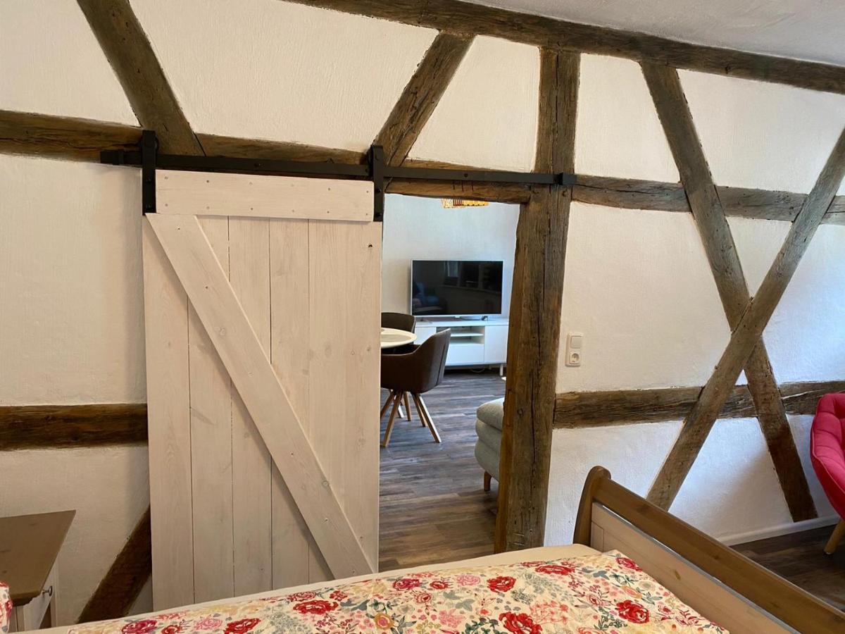Schoene Ferienwohnung Burgruine Fachwerkhaus Bacharach Eksteriør billede
