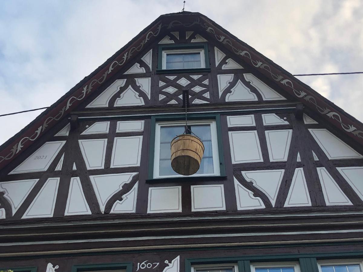 Schoene Ferienwohnung Burgruine Fachwerkhaus Bacharach Eksteriør billede